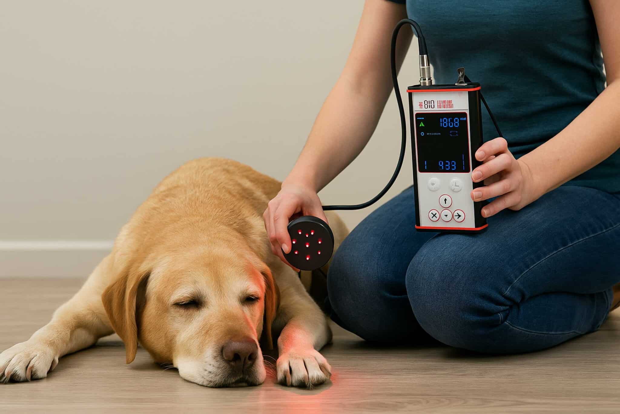 Lasertherapie Hund Arthritis, Schmerzlinderung Hund Laser, Hundegelenke Laserbehandlung